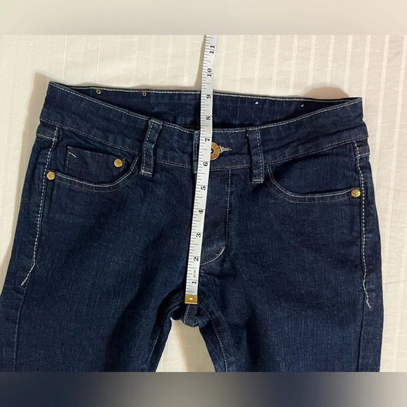 Red by Marc Ecko Denim Blue Jeans. Y2K  Dark Wash Bootcut Sz 3 - Picture 11 of 13